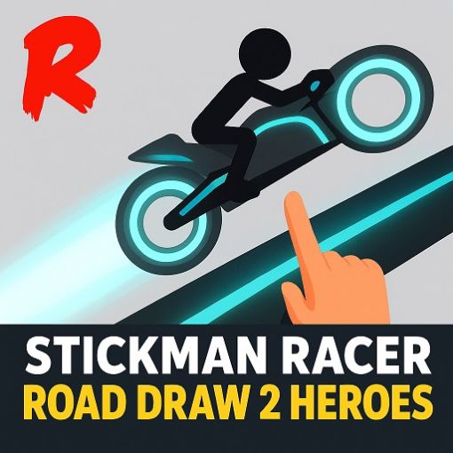 Picture of Stickman Racer Road Draw 2 Heroes